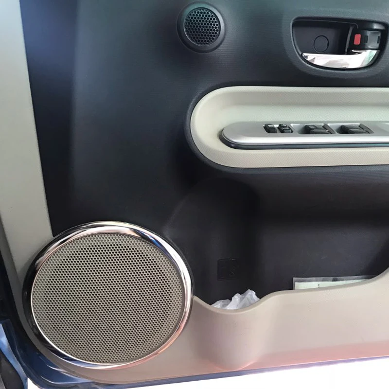 4pcs Door Speaker Cover For Toyota Prius C AQUA NHP10 2011-2014