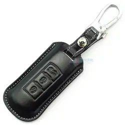 Подлинная Кожаный чехол Key автомобилей для Trumpchi GA3 GA3S GS4 GA6 GS5 Дело Key Holder авто аксессуары ключевой бумажник кольцо