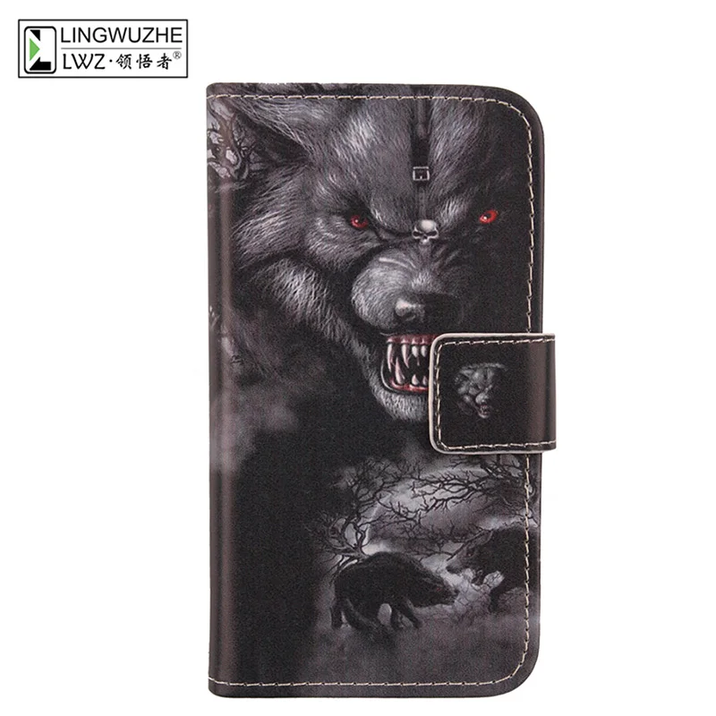 Чехол для LG L Bello D331 D335, двойной кожаный бумажник с откидной крышкой, дизайнерский чехол для мобильного телефона, чехол для телефона, чехол - Цвет: Black bear