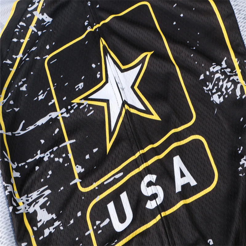 Weimostar команда армии США Велоспорт Джерси Мужская гоночная одежда для велоспорта летняя одежда для горного велосипеда