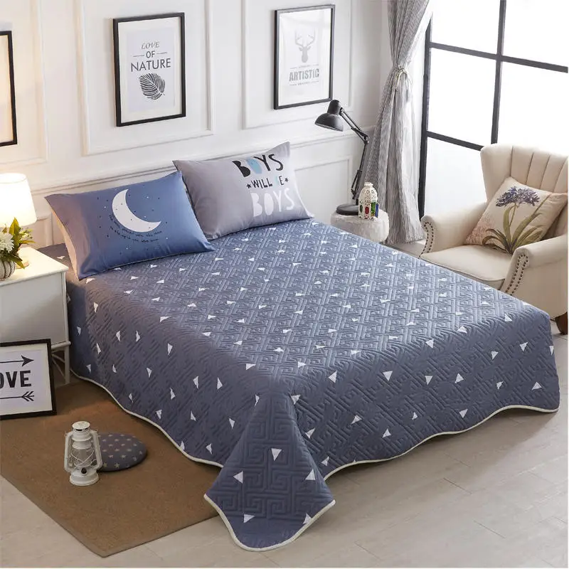

100%Cotton Twin Full Queen bedspread/summer blanket Duvet Quilt cotton bed cover dessus de lit colchas 180x200cm 245x220cm