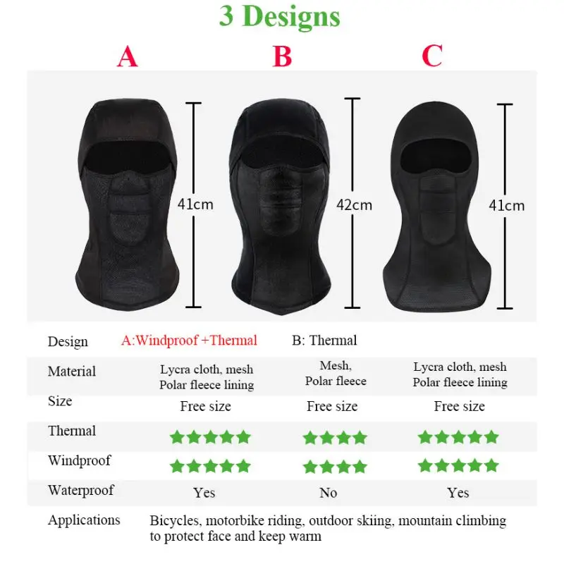 Открытый Велоспорт зимний спортивный Головные уборы Кепки Термальность руно Лыжная сноуборде Щит Hat холодной шарф Уход за кожей лица маска