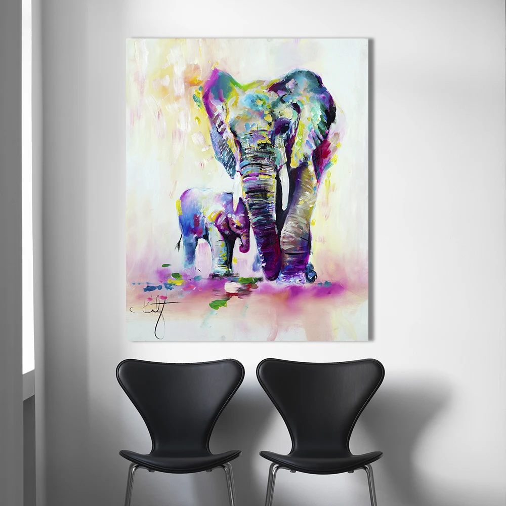 Colorful Elephant-3
