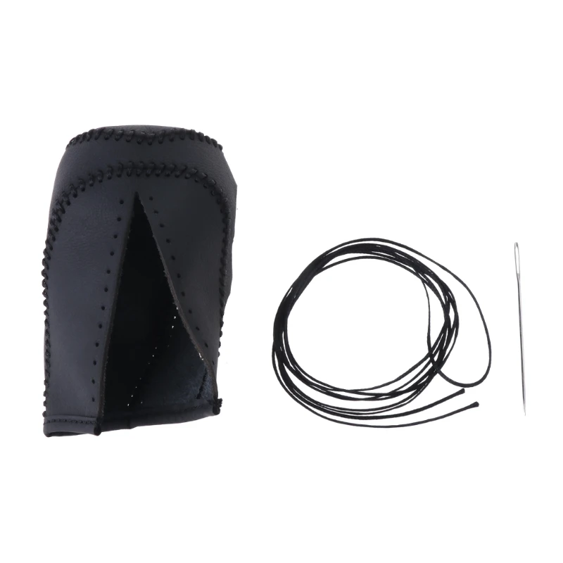 

Genuine Leather Gear Shift Knob Cover For Honda CRV CR-V 12-14 Automatic Black
