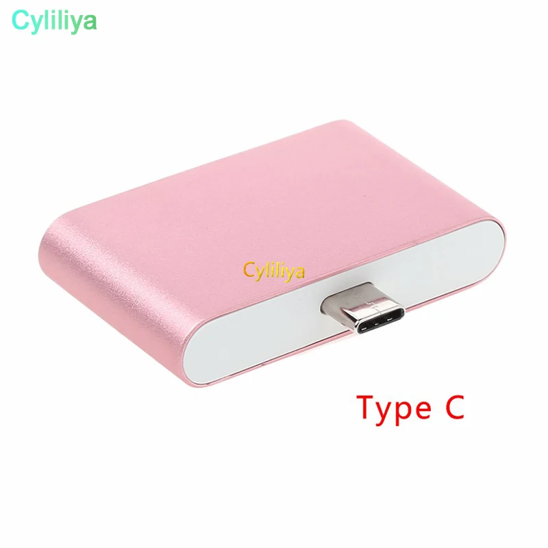 50 шт. usb type-C адаптер для чтения карт памяти адаптер USB Micro usb TF SD карта type C концентратор с OTG для Macbook air Pro Tablet
