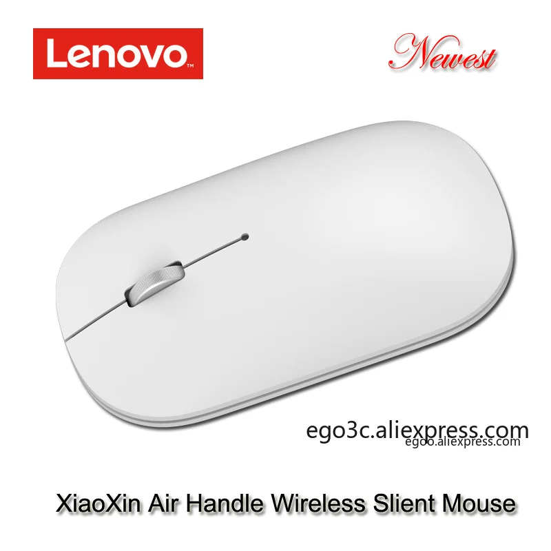 Беспроводная мышь lenovo xiaoxin air handle оптическая портативная Бесшумная 4000 точек/дюйм 2