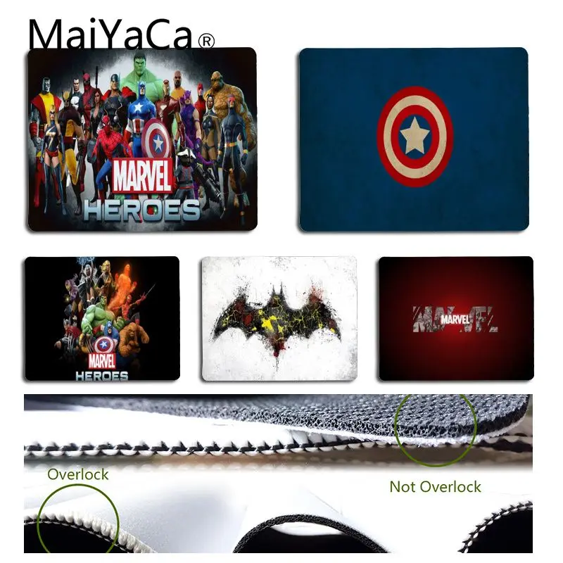 

MaiYaCa High Quality Marvel Comics Painting Large Mouse pad PC Computer mat Gaming Padmouse Gamer To Laptop Keyboard For lol