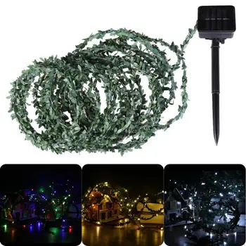 

100 LED Rattan Light 10M Waterproof Solar String Light White/Warm White/RGB Colorful Fairy Light Holiday Christmas Decoration