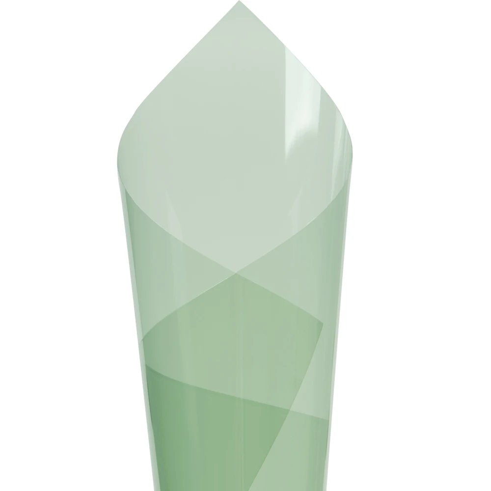 

Sunice light green color 70% VLT 96% IR Rejection 100% New arrival 2mil thickness solar car window film 0.5x10m