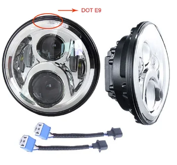 

DOT 60W 7 inch LED Headlight Projector For Ultra Classic Electra Glide FLHTCU Street Glide Road King Touring Model
