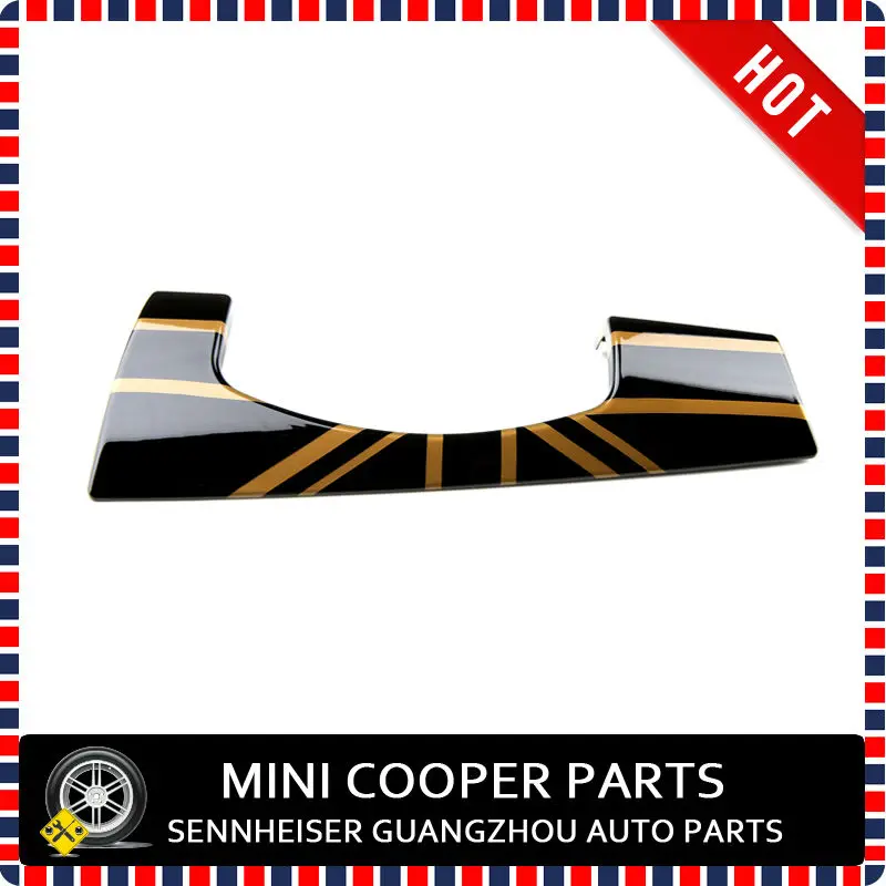 

2014 New Mini Cooper ABS Plastic UV Protected LHD&RHD Dashboard Cover Gold Jack Style For mini cooper F56 (2 pcs/Set)