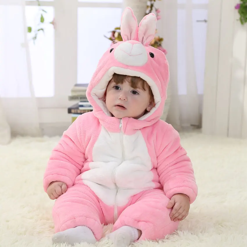 Pink Rabbit Winter Baby Clothes Baby Girl Romper Unisex Christmas Halloween Costume Toddlers Baby Romper 1 & 2 Year Old RL11-15 Pink Rabbit Winter Baby Clothes Baby Girl Romper Unisex Christmas Halloween Costume Toddlers Baby Romper 1 & 2 Year Old RL11-15