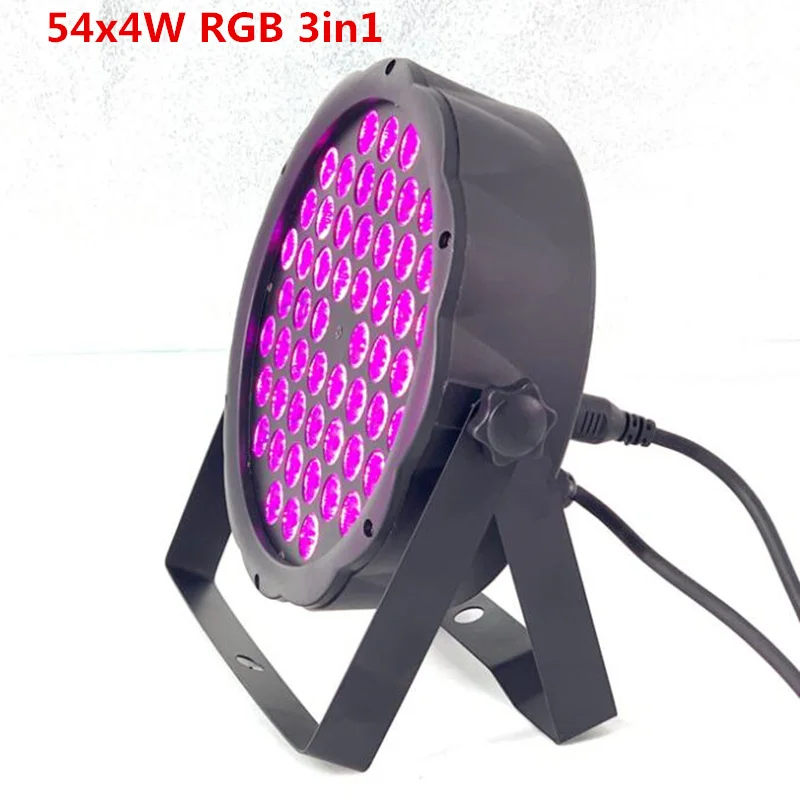 Светодио дный LED par огни 54 Вт 3 Вт DJ pсветодио дный AR RGBW мыть свет диско DMX контроллер эффект Бесплатная доставка