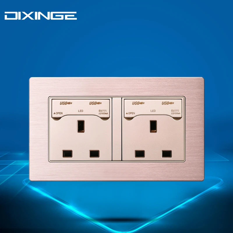 British Marked 13A Socket British Socket British Socket British