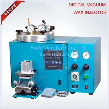 

Digital Vacuum Wax Injector with Auto Clamp,Wax Injector for Casting Jewellery ,2 Pound Wax Free