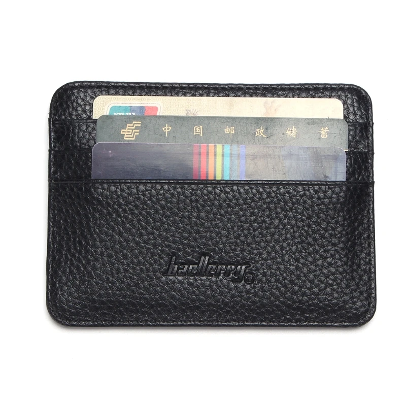 1 шт мужской бизнес карман тонкий ID Кредитная карта бумажник для денег