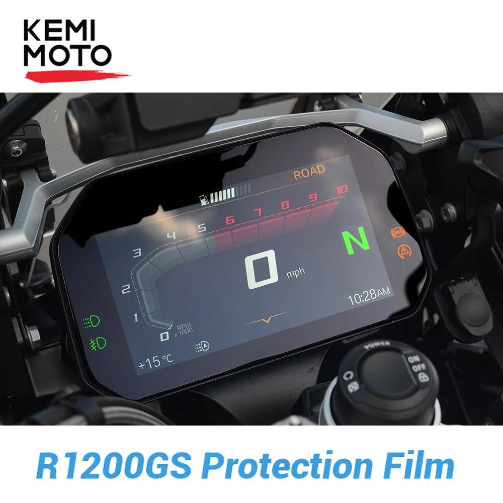 

For BMW R1200GS R1250GS LC Adventure Film Screen Protector Scratch Protection for BMW GS 1200 1250 GS LC Adventure Adv 2018-2019