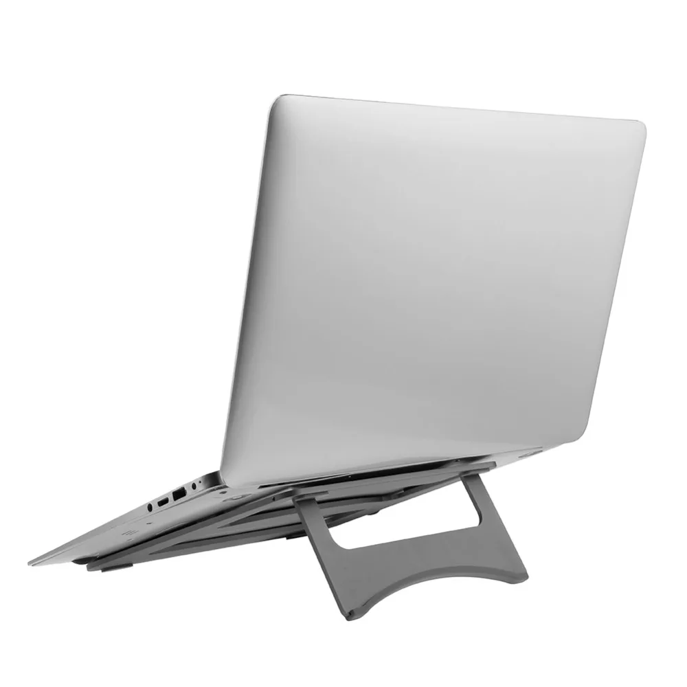 Universal Desktop Laptop Cooling Holder Foldable Aluminum Alloy Dock Stand Metal Bracket Support for Macbook Lenovo XiaomiLaptop Universal Desktop Laptop Cooling Holder Foldable Aluminum Alloy Dock Stand Metal Bracket Support for Macbook Lenovo XiaomiLaptop