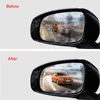 2PCS/Set Anti Fog Car Mirror Window Clear Film Anti rain Car Rearview Mirror Protective Film Waterproof Rainproof Car Sticker ► Photo 2/6