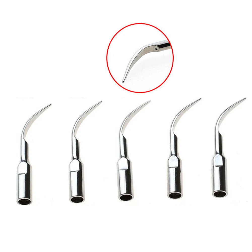 5pcs Disposable Dental Scaler Tips Teeth Stains Remover Ultrasonic