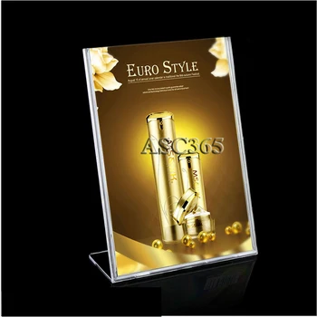 

10pcs A4 Acrylic Sign Holder Display for A4 paper high quality 0.5mm thick