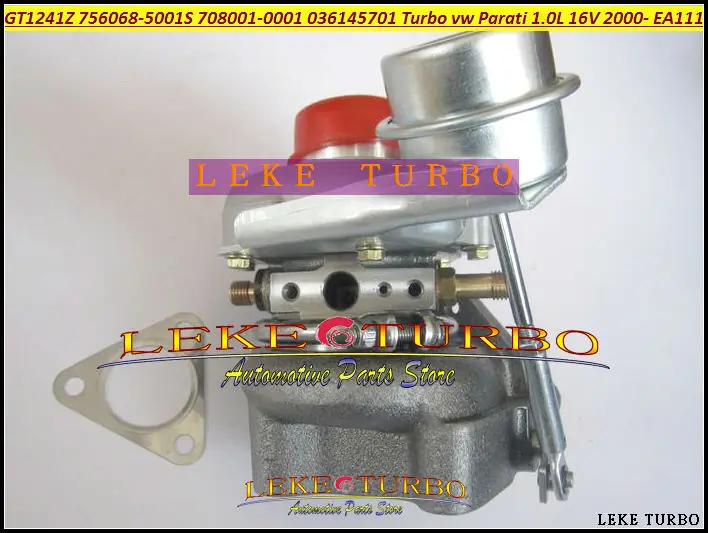 GT1241Z 756068-5001S 756068 756068-0001 708001-0001 036145701 TURBO Turbocharger AUdi VW Volkswagen Parati 1.0L 16V 2000- EA111 (4)