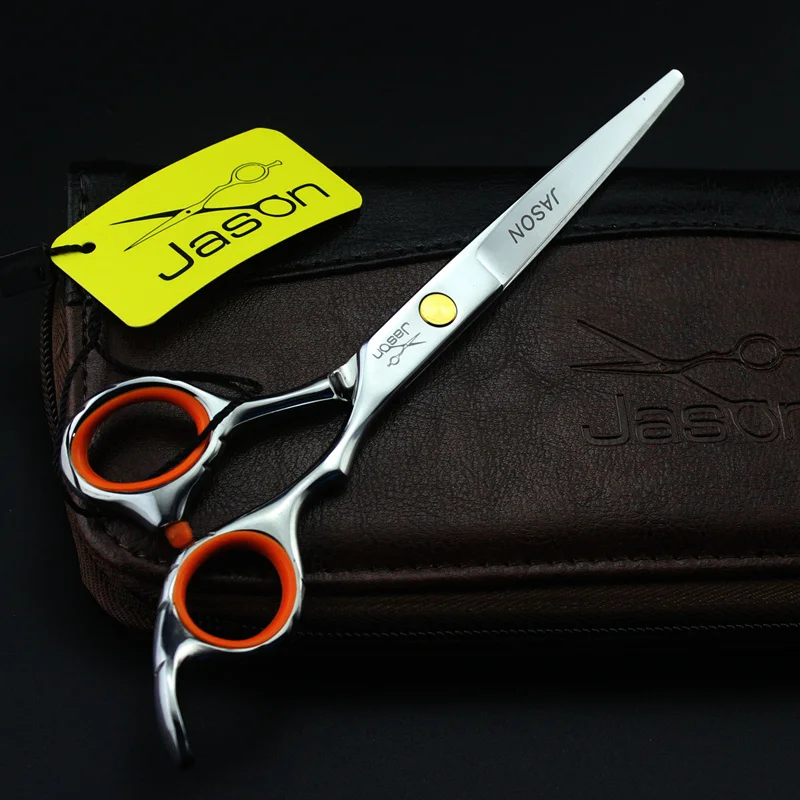 2 Scissors+Bag+Comb Japan High Quality Jason 5.5/6.0 Inch Professional Hairdressing Scissors Hair Cutting Barber Shear Set Salon 2 Scissors+Bag+Comb Japan High Quality Jason 5.5/6.0 Inch Professional Hairdressing Scissors Hair Cutting Barber Shear Set Salon