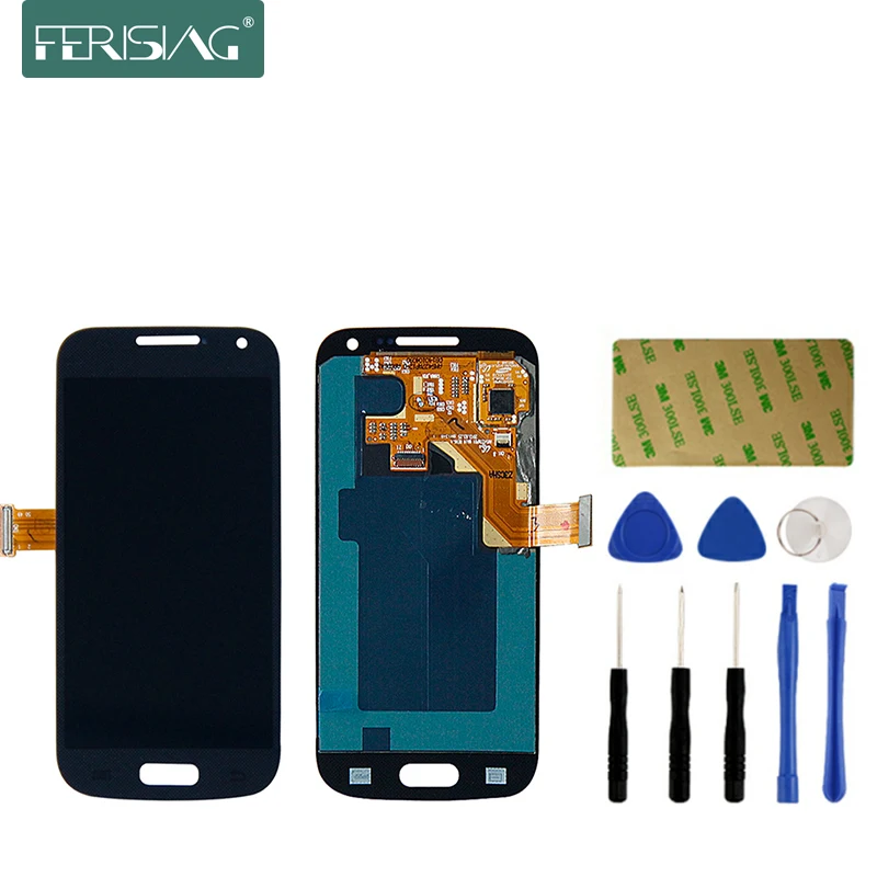 

AAAA+ AMOLED For SAMSUNG Galaxy S4 Mini i9190 i9192 i9195 LCD Display Touch Screen Digitizer Replacment Mobile Phone LCD