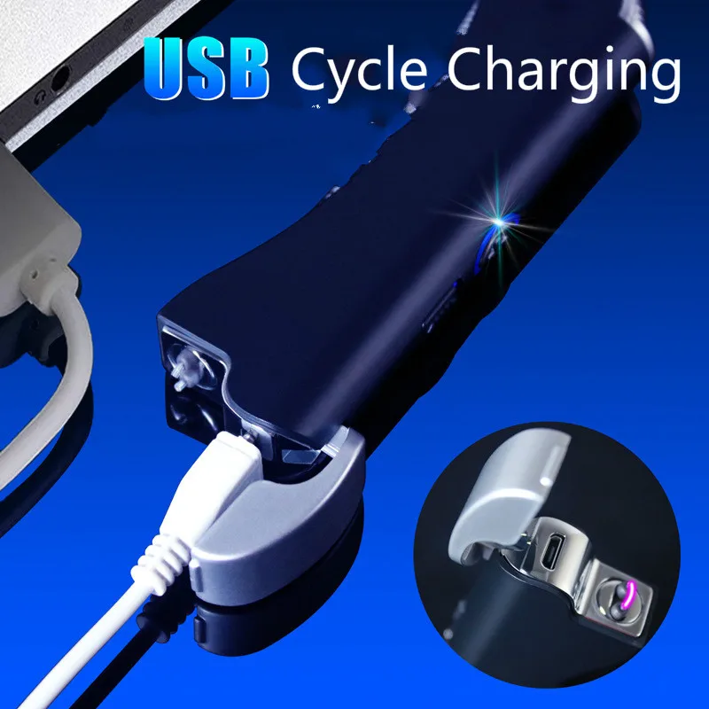 Новинка светодиодный фонарик с USB зарядкой для барбекю электрическая плазменная