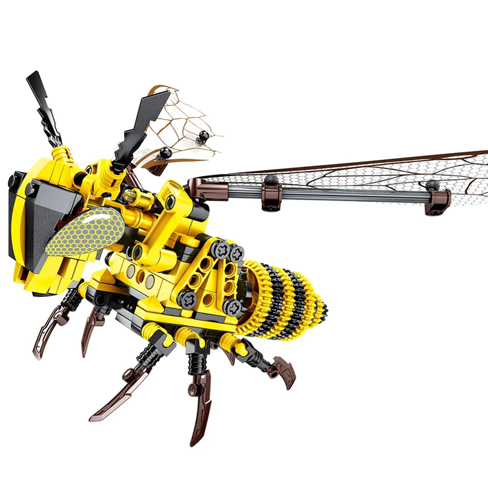 

Simulated Insect DIY Bee Model Building Blocks Educational Toys For Children Technic Bricks Set Educational Toys For Children