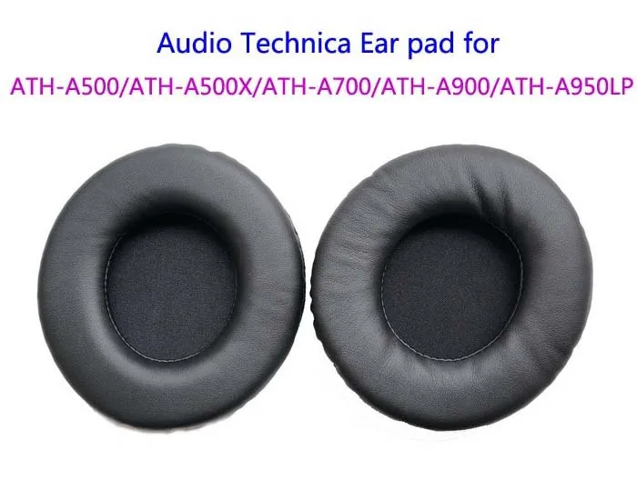 Замена амбушюры совместимый для Audio-Technica ATH-A500X ATH-A700X ATH-A900X ATH-A950LP ATH-A1000X Подушечка для наушников