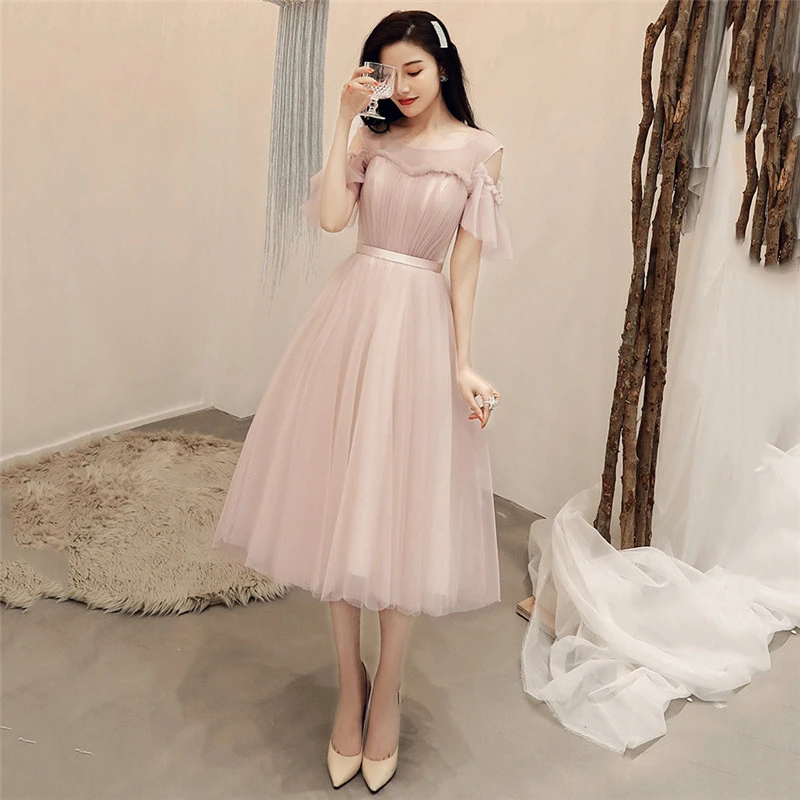 pink spring dresses 2019