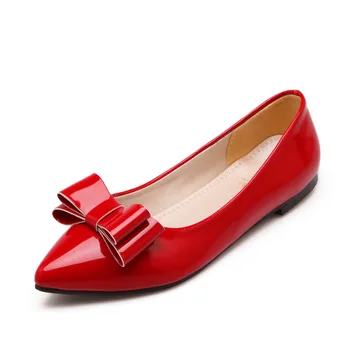 

Tide in the spring of 2019 the new fashion pointed size code 30-49 shallow mouth joker single woman shoes