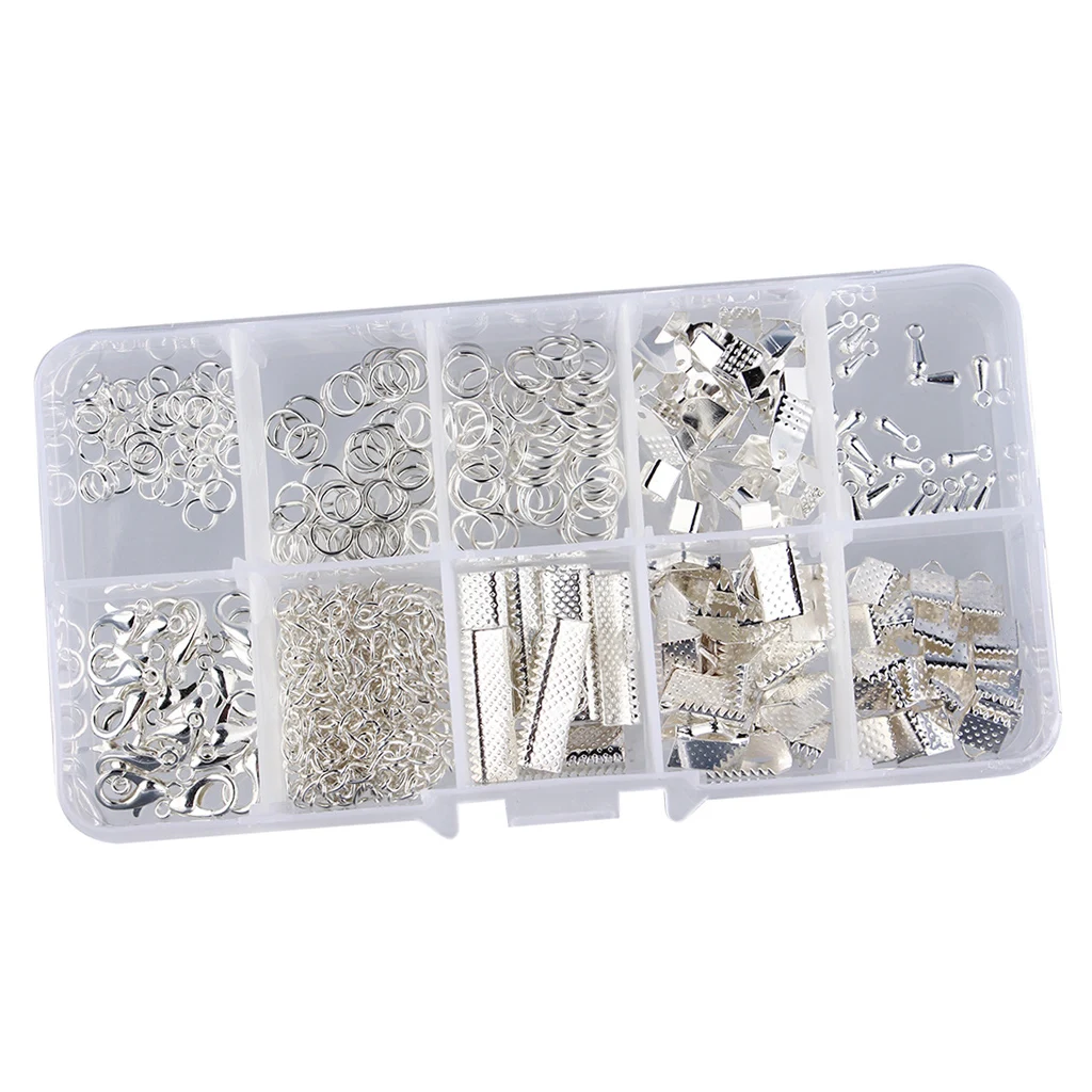 Jewelry Making Starter Kit Set Earring Bracelet Necklace Craft Findings Box