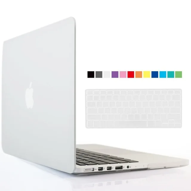 Прозрачный чехол для Macbook Air Pro retina 11 12 13 15 с силиконовой клавиатурой, чехол для ноутбука, чехол для Mac Book 11 12 13