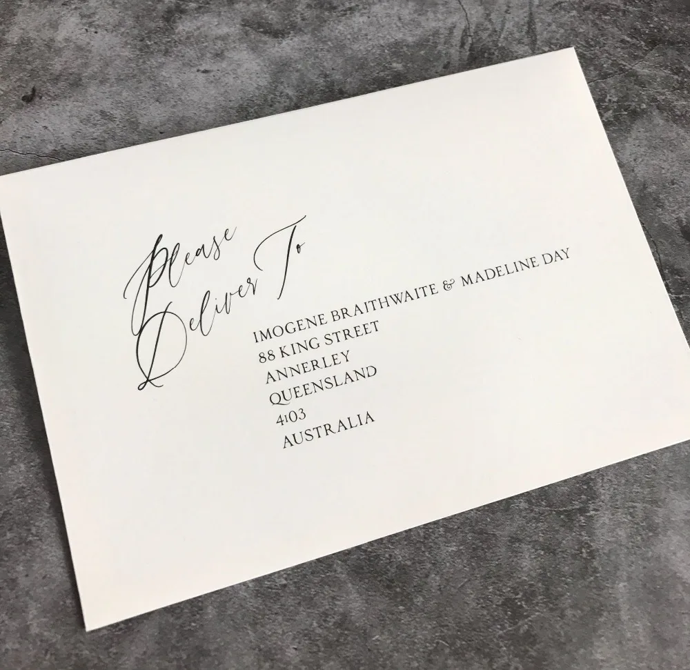  Simple Gold Foil Marble Design Flat Wedding Invitation Cards - 32857388819