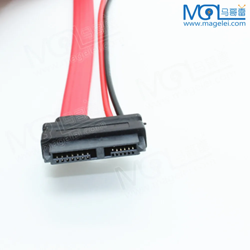 Купить 6 + 7 контактный sata ide 2pin мужской + питания sata кабель ata ...