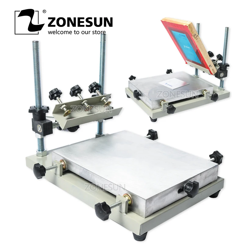 ZONESUN High Precision Stencil Printer Silk Screen Printer