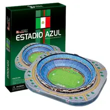 T0474 3D Паззлы Estadio Azul Мексика Azul Гольф курс DIY Бумага модель творческий подарок развивающие игрушки для детей горячая распродажа