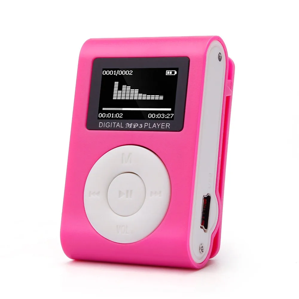 HIFI USB мини MP3 музыкальный плеер клип mp3-плееры ЖК-экран Поддержка 32 ГБ Micro SD TF карта стиль MP3-плеер#20
