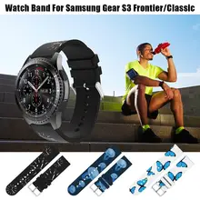 22MM Silicone Strap Fashion Style Replacement Theme Printing Soft Watch Bands For Samsung Gear S3 Frontier Classic Smart Watch