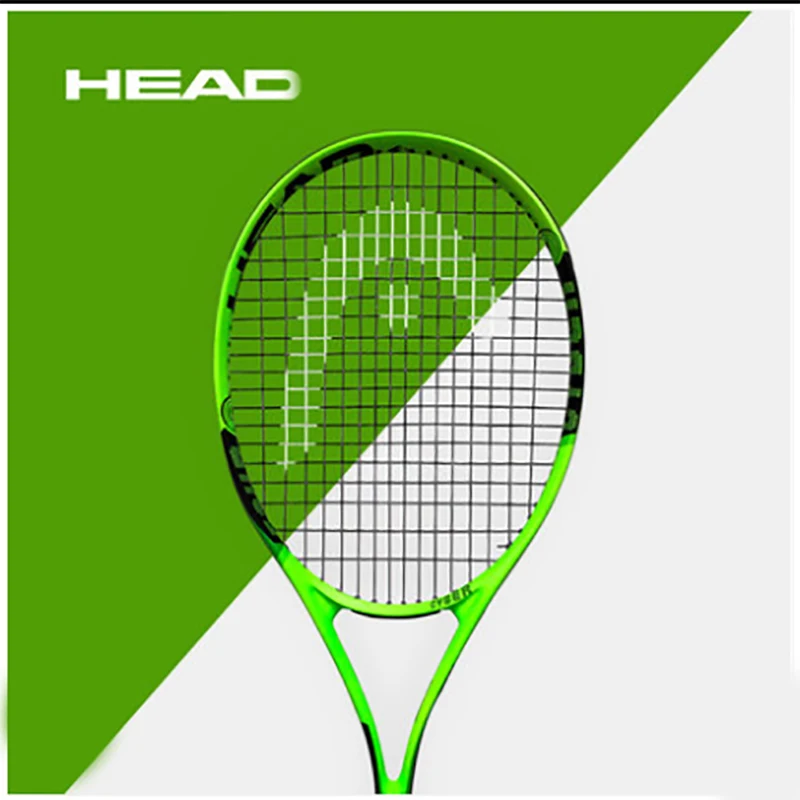 

HEAD Tennis Racket Technical Type Carbon Aluminum Alloy Oval Racquet Face Size 102 Square Inch With Shock Absorber Handle