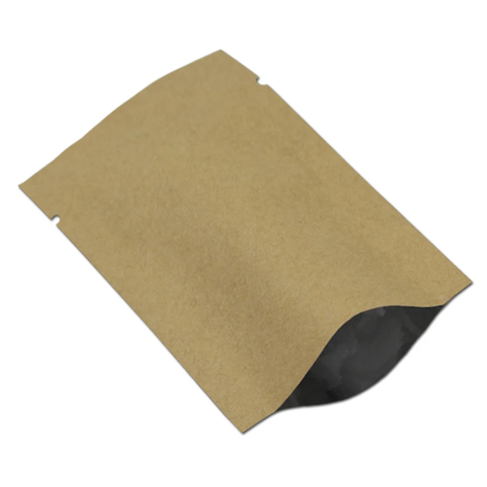 710cm200pcsLotHeatSealPaperMylarPackBagTeaCoffeeBiscuit