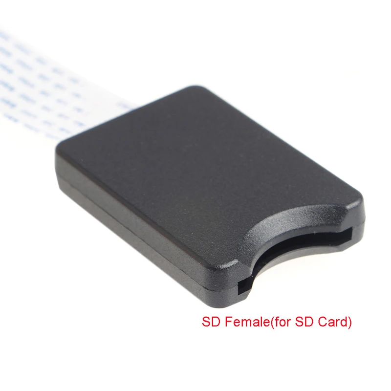 SD SDHC SDXC карта папа-мама гибкий Удлинительный кабель адаптер 48 см/60 см