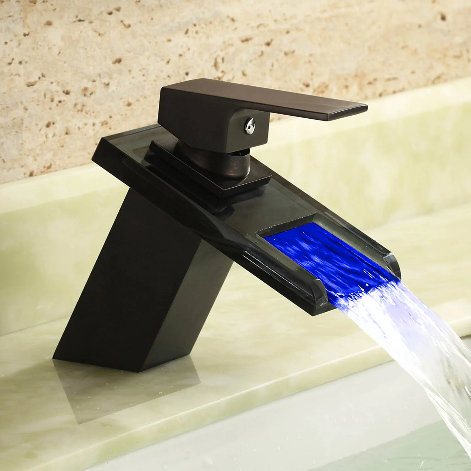 line Get Cheap Black Waterfall Faucet Led Aliexpress