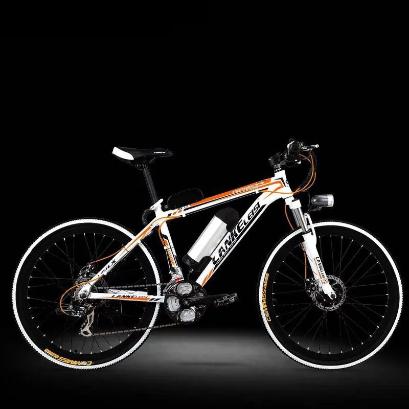 Excellent LANKELEISI electric bicycle 26 inch 36/48V Aluminum Alloy lithium electric bike adult mountain bike 3