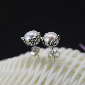 

2018 Sale Hot Sale Brinco Ms Product S925 Pure Jewelry Wholesale Fashion Personality Only Beautiful Pearl Earrings