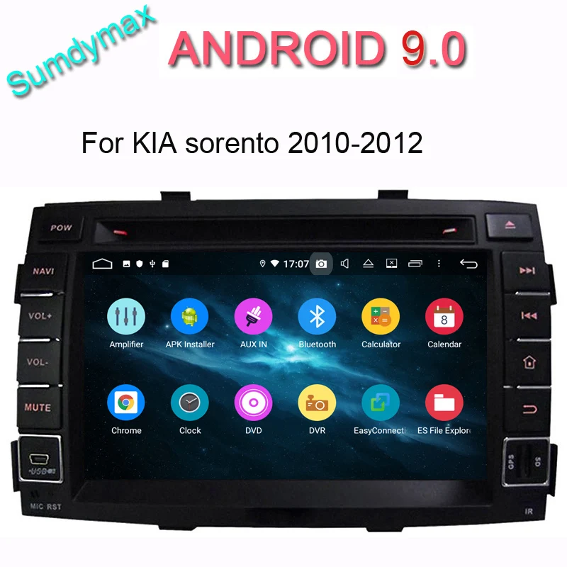 7 &quotспециальный автомобильный dvd плеер для KIA sorento 2010 2011 2012 с android 9 0 аудио