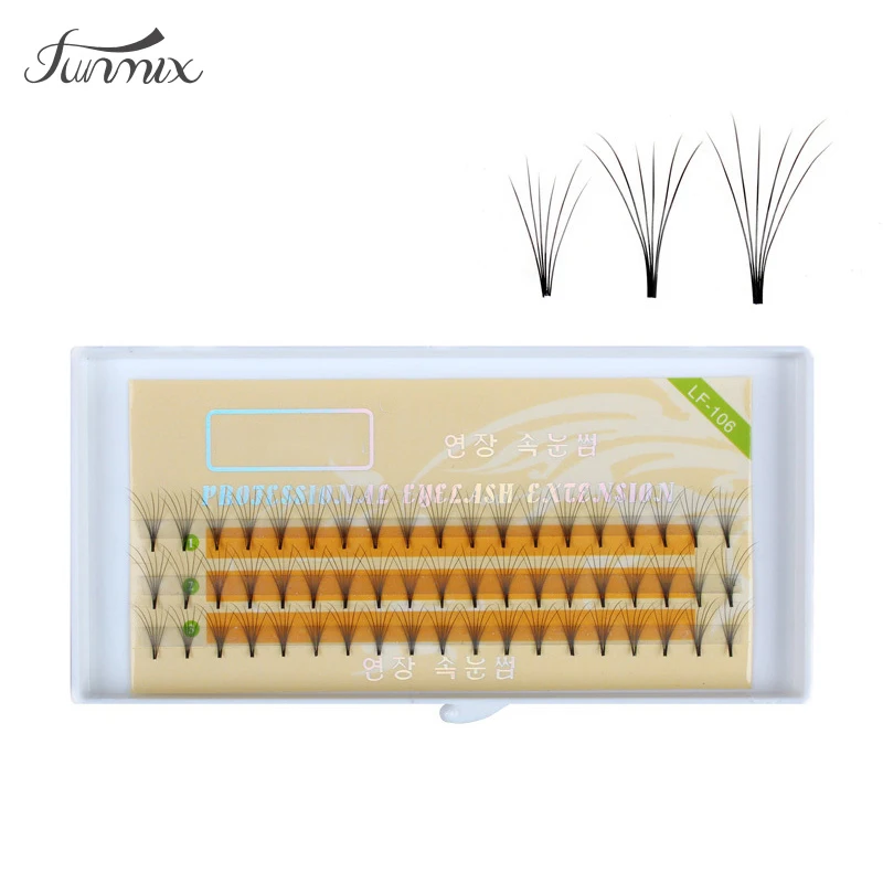 Новые Мягкие Накладные ресницы роскошные 6D 0 15 мм|eyelash fan|lashes 6ddeluxe lashes |