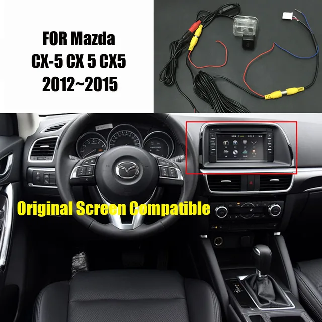 Thehotcakes Car Rear View Camera Backup Reverse Camera For Mazda CX 5 CX 5 CX5 2013 2014 2015